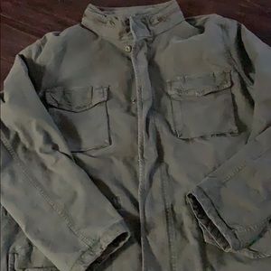 Men’s Green Cargo Jacket